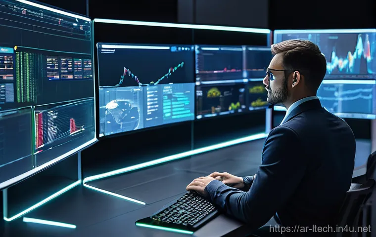 물류기술사 합격자의 하루 일과 - **Prompt: The Data-Driven Logistics Engineer's Command Center**

    **Description:** A highly detai...